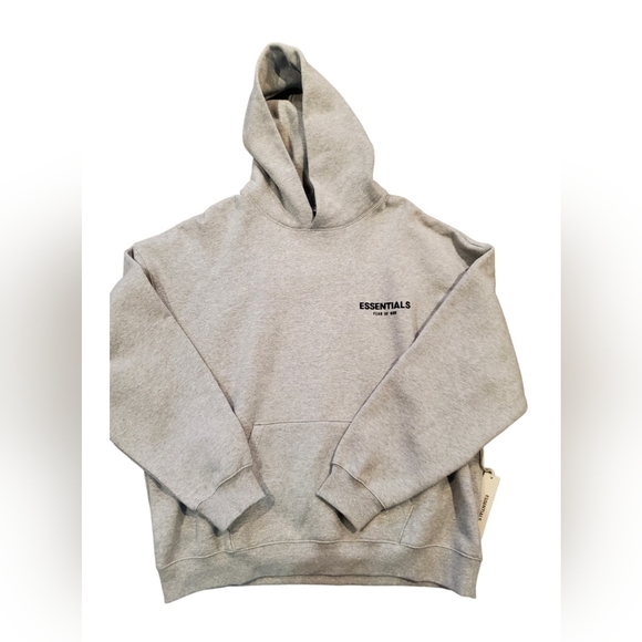 Fear of God Essentials Hoodie Dark Oatmeal XLARGE